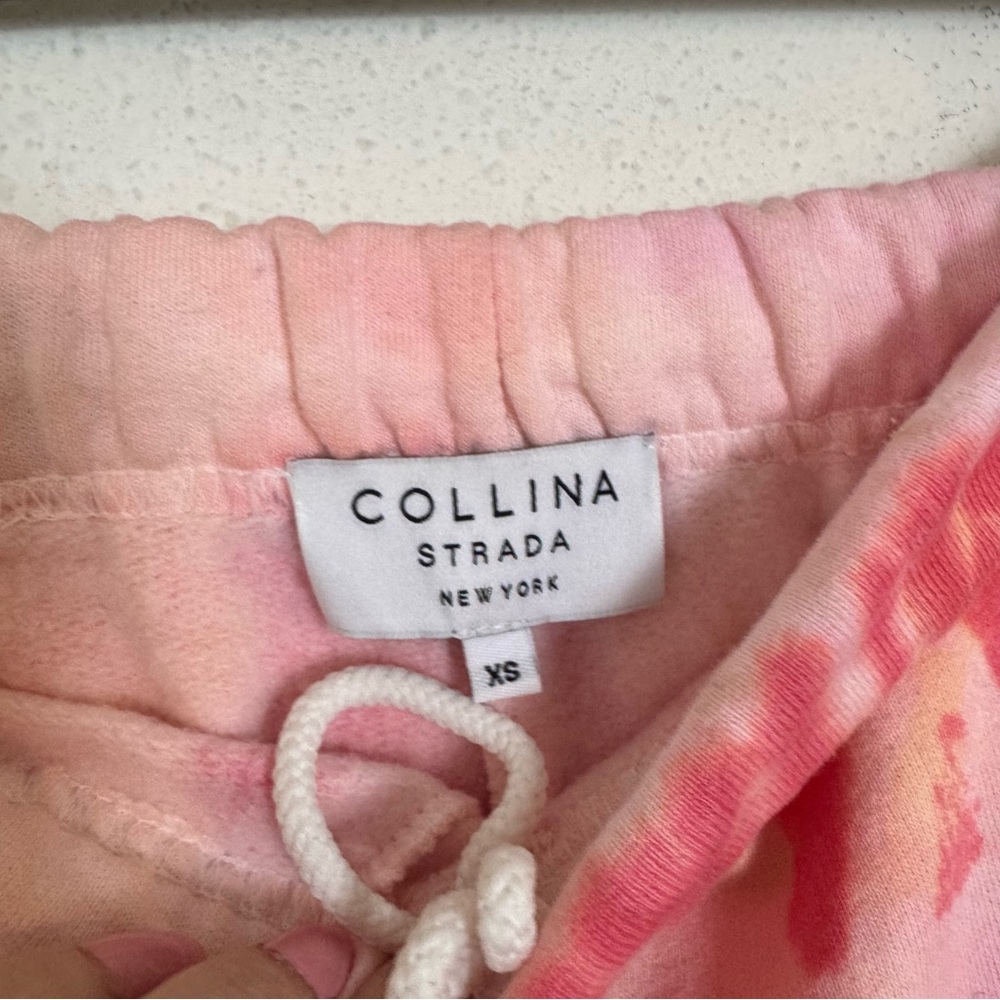 Collina strada ssense floral patchwork sweat shor… - image 3